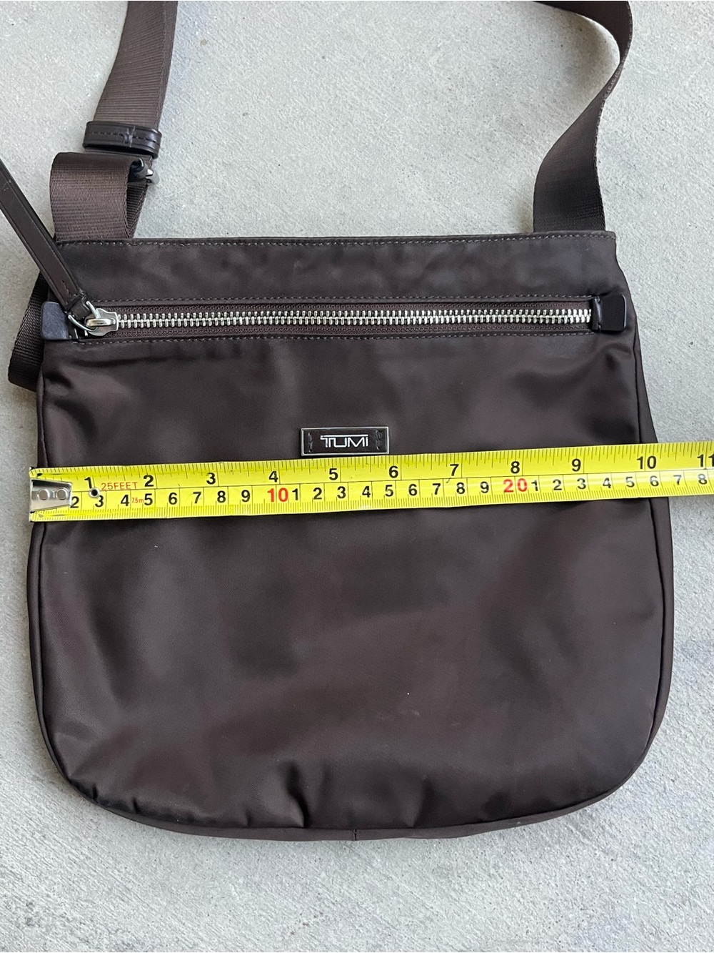 TUMI brown crossbody - Picture 8 of 9